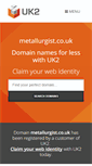 Mobile Screenshot of metallurgist.co.uk